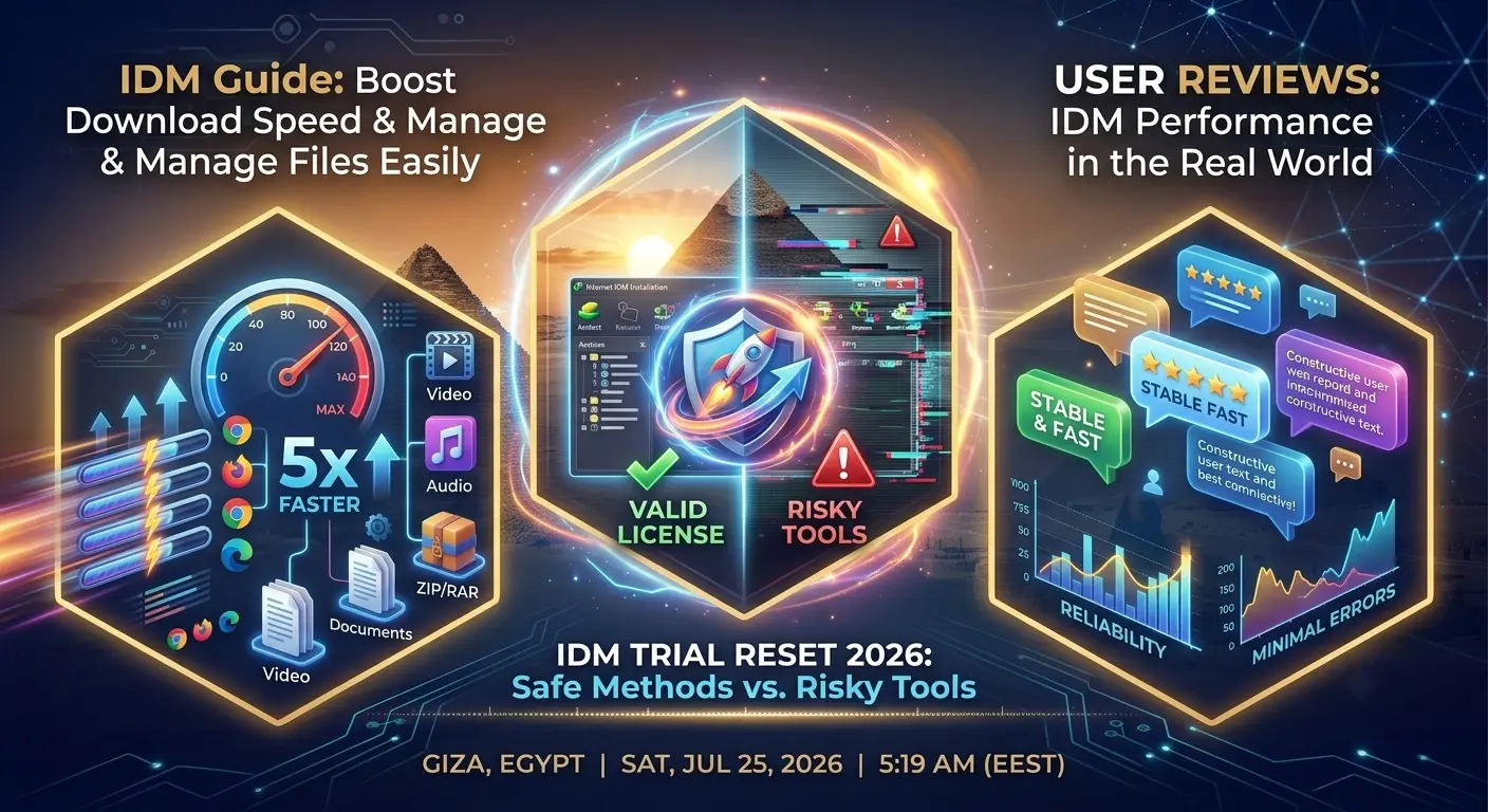 Internet Download Manager (IDM) vs. Free Alternatives: The Ultimate 2026 Comparison Guide - IDM Trial Reset Guide 2026
